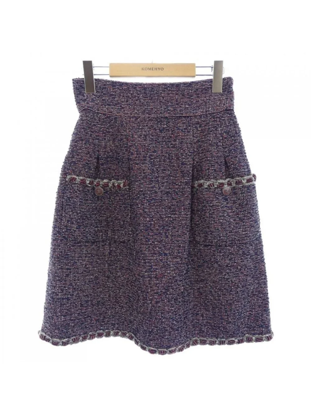 Chanel Skirt Navy